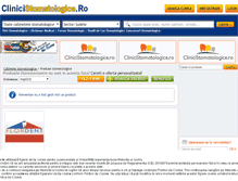 Tablet Screenshot of produse-stomatologice.clinicistomatologice.ro